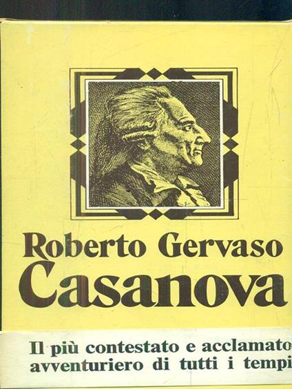 Casanova - Roberto Gervaso - copertina