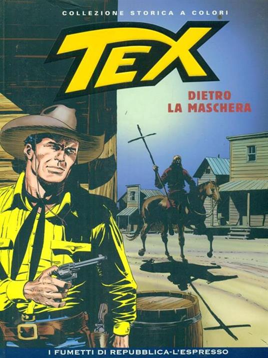 Tex 114 Dietro la maschera - Gianluigi Bonelli - copertina
