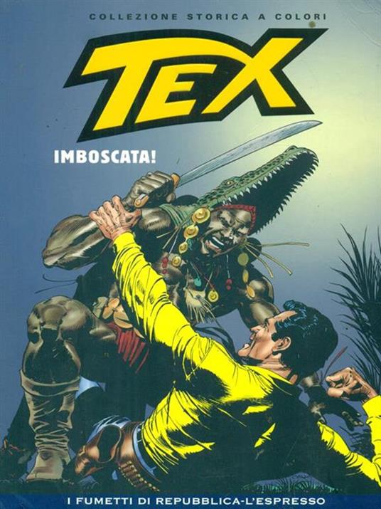 Tex 134 Imboscata! - Gianluigi Bonelli - copertina