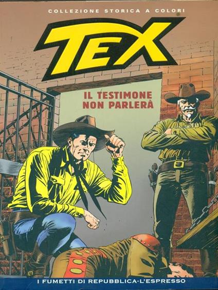Tex 69 Il testimone non parlerà - Gianluigi Bonelli - copertina
