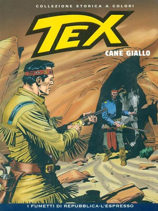 Tex 97 Cane giallo - Gianluigi Bonelli - copertina