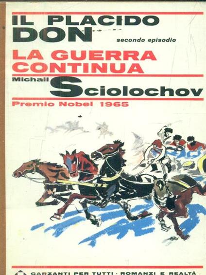 Il Placido Don. La guerra continua - Michail Sciolochov - copertina