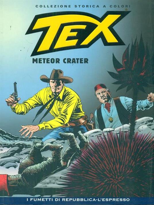 Tex 70 Meteor Crater - Gianluigi Bonelli - copertina