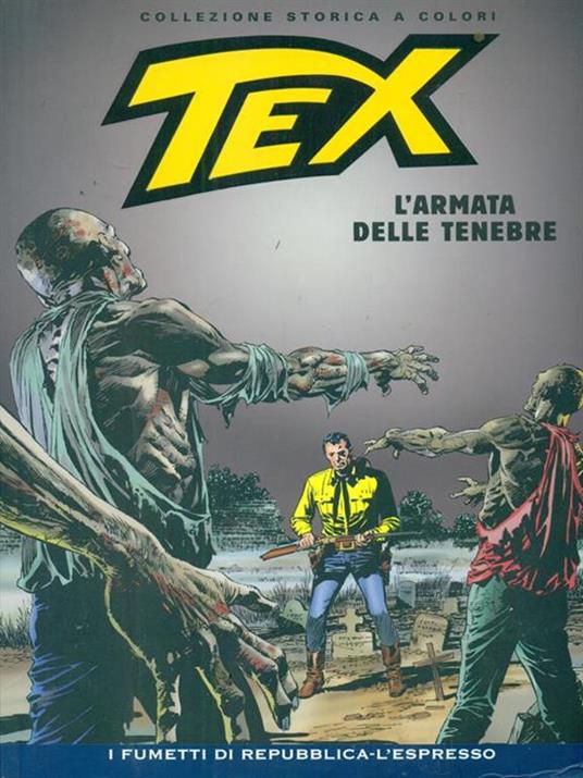 Tex 177 L'armata delle tenebre - Gianluigi Bonelli - copertina