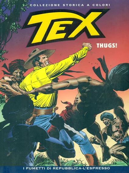 Tex 127 Thugs! - Gianluigi Bonelli - copertina
