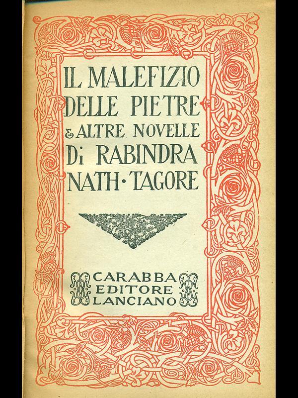 Il malefizio delle pietre & altre novelle