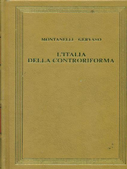 L' Italia della controriforma (1492-1600) - copertina