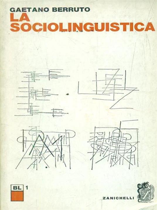 La sociolinguistica - Gaetano Berruto - copertina