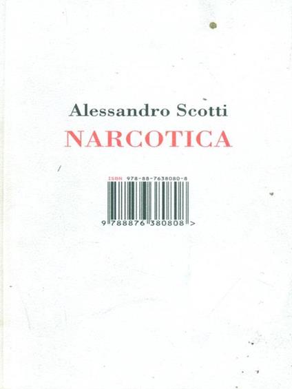 Narcotica - Alessandro Scotti - copertina