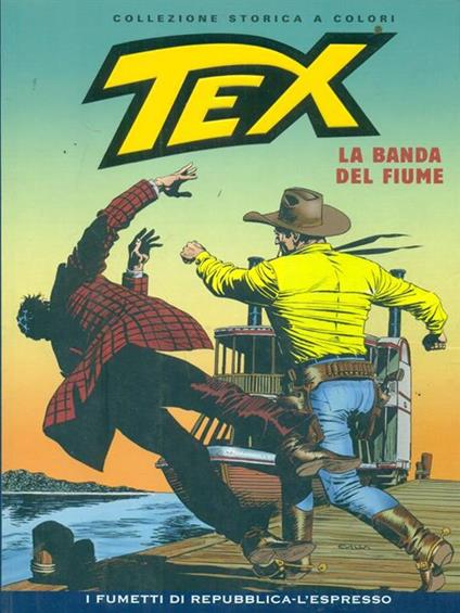 Tex 131 La banda del fiume - Gianluigi Bonelli - copertina