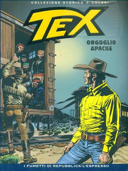 Tex 116 Orgoglio apache - Gianluigi Bonelli - copertina