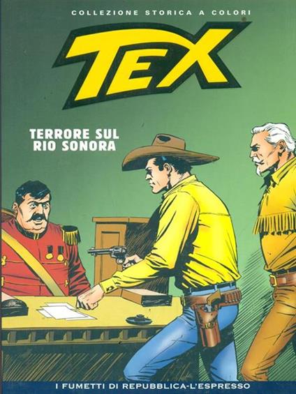 Tex 29 Terrore sul rio Sonora - Gianluigi Bonelli - copertina