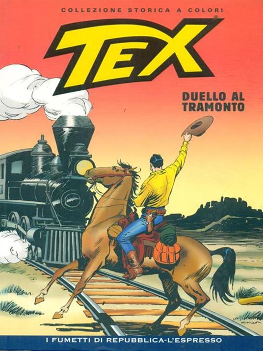 Tex 28 Duello al tramonto - Gianluigi Bonelli - copertina