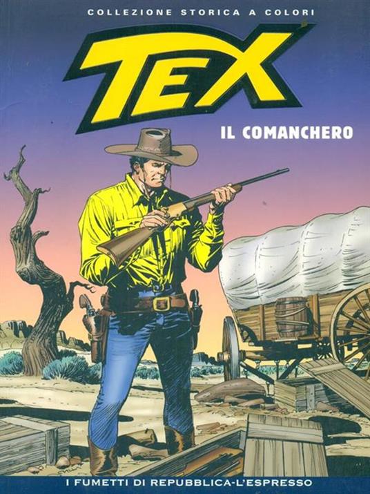 Tex 176 Il comanchero - Gianluigi Bonelli - copertina