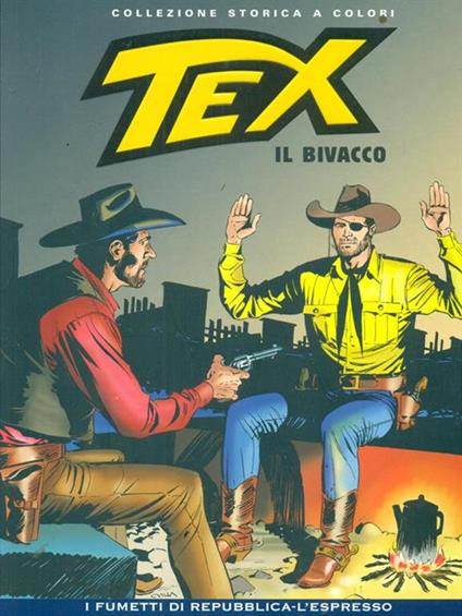 Tex 49 Il bivacco - Gianluigi Bonelli - copertina