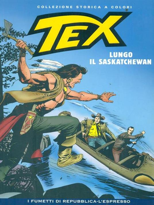 Tex 87 Lungo il saskatchewan - Gianluca Bonelli - copertina
