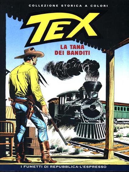 Tex 77 La tana dei banditi - Gianluca Bonelli - copertina