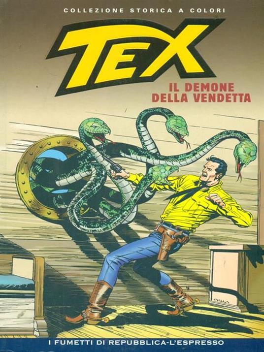 Tex 56 Il demone della vendetta - Gianluca Bonelli - copertina