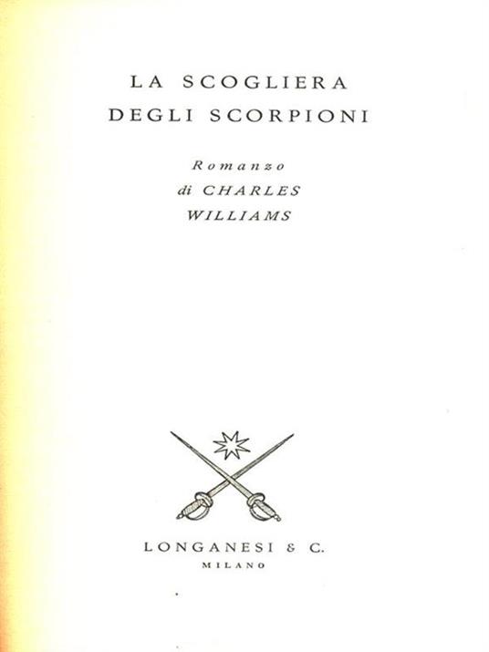La scogliera degli scorpioni - Charles Williams - copertina