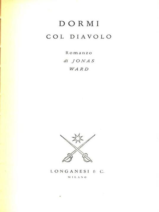 Dormi col diavolo - copertina