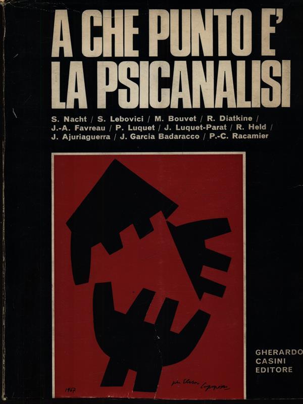 A che punto è la psicanalisi