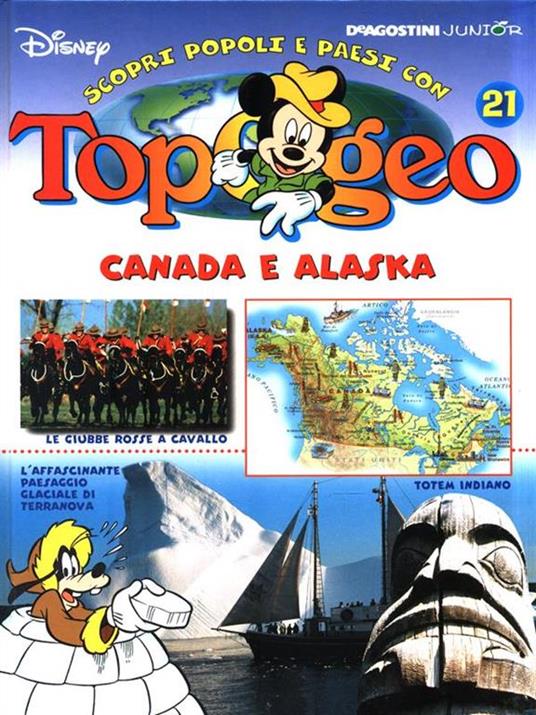 Topogeo 21. Canada e Alaska - copertina