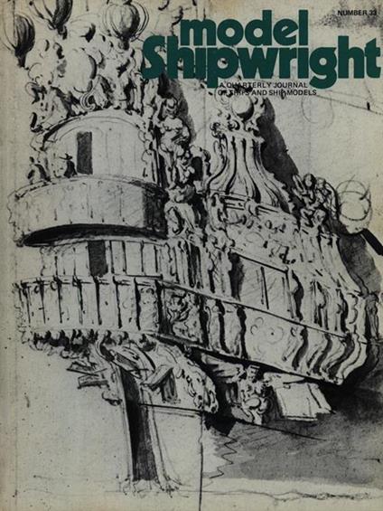 Model shipwright n. 33september 1980 - copertina