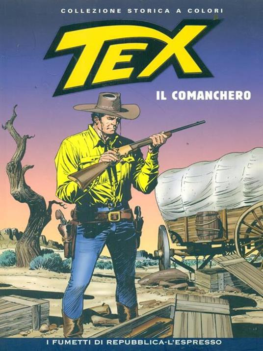 Tex 176 Il comanchero - Gianluigi Bonelli - copertina