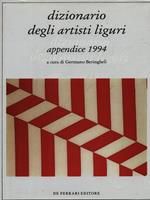 Dizionario degli artisti liguri appendice 1994