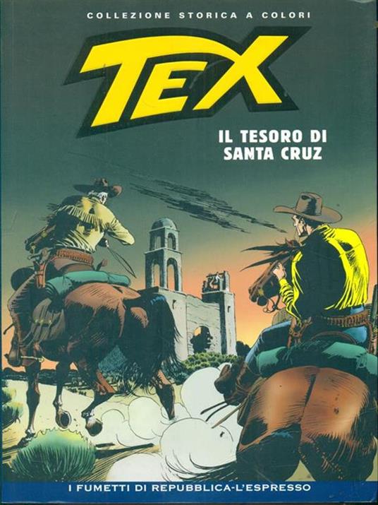 Tex 90 Il tesoro di Santa Cruz - Gianluigi Bonelli - copertina