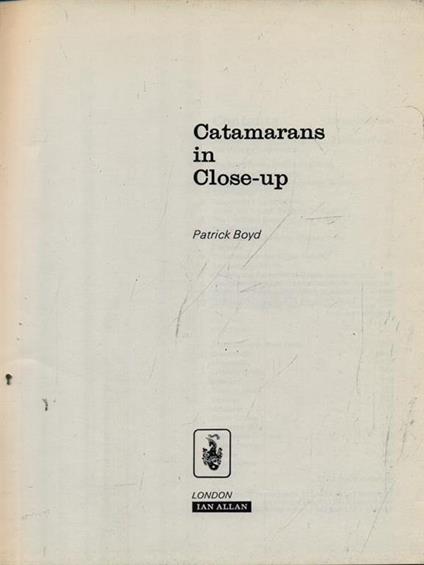 Catamarans in close-up - Patrick Boyd - copertina