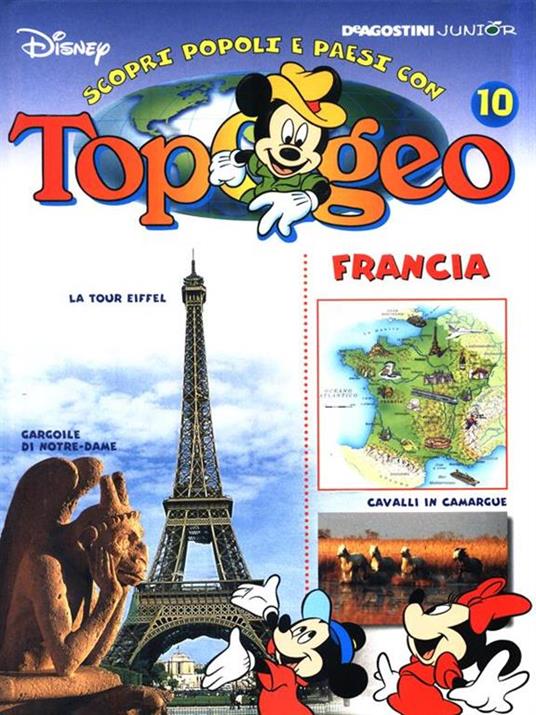 Topogeo 10. Francia - copertina