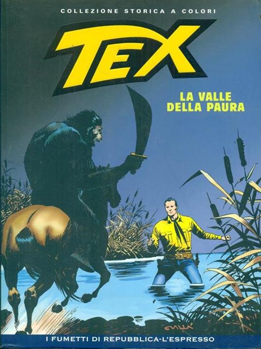 Tex 23 La valle della paura - Gianluigi Bonelli - copertina