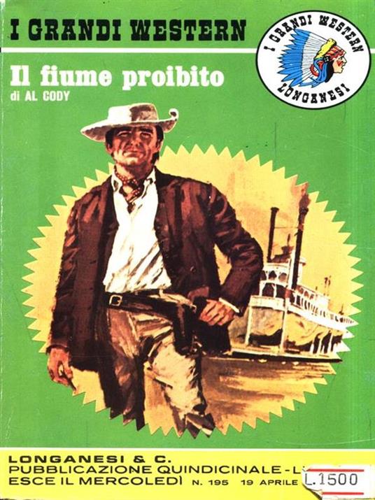 Il fiume proibito - Al Cody - copertina