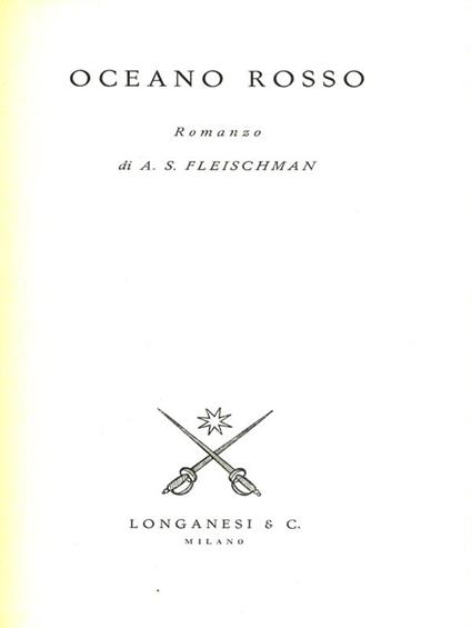 Oceano Rosso - A.S. Fleischman - copertina