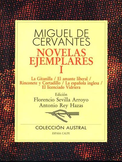 Novelas ejemplares I - Miguel de Cervantes - copertina