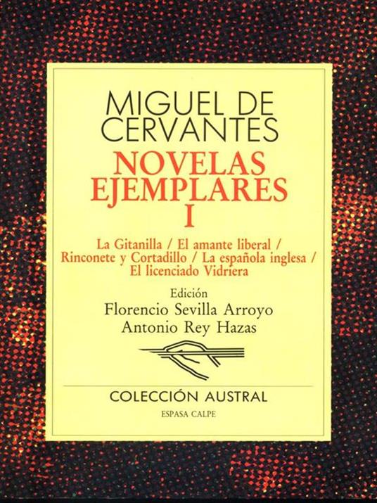 Novelas ejemplares I - Miguel de Cervantes - copertina