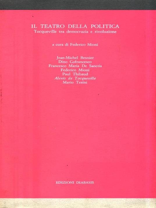 Il teatro della politica - Federico Mioni - copertina