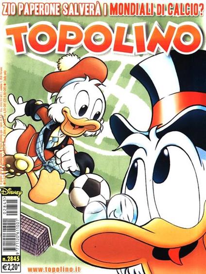 Topolino N. 2845 - Walt Disney - copertina