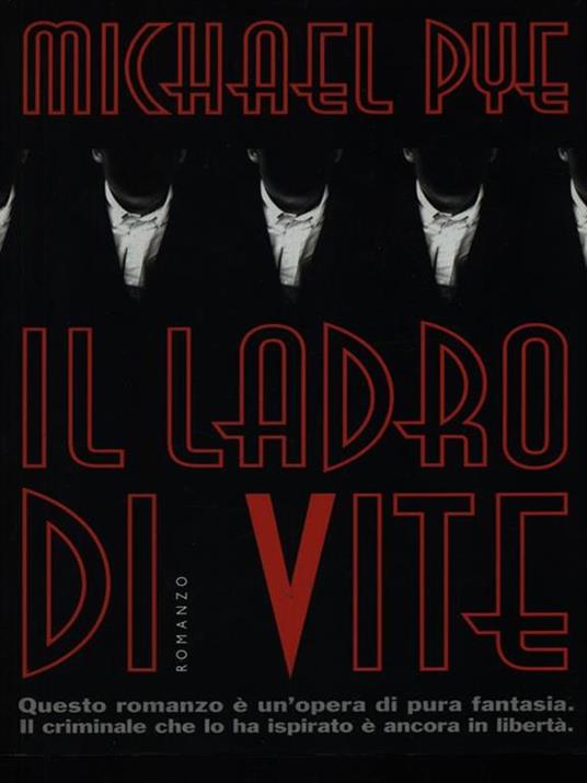 Il ladro di vite - Michael Pye - copertina