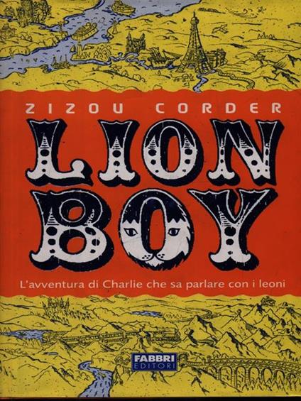 Lion boy - Zizou Corder - copertina