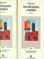 Storia del pensiero economico. 2 volumi