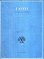 Fontes. Anno II Numero 3-4