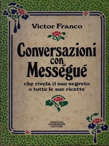 Conversazioni con Messeguè - Victor Franco - copertina