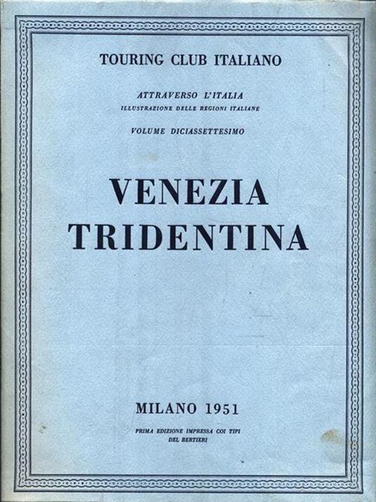 Venezia tridentina - copertina