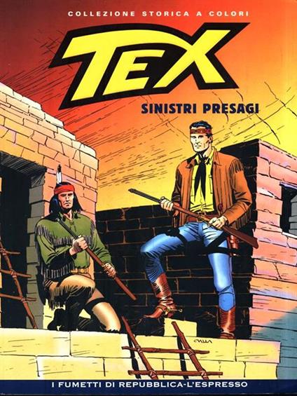 Tex 34. Sinistri presagi - Gianluigi Bonelli - copertina