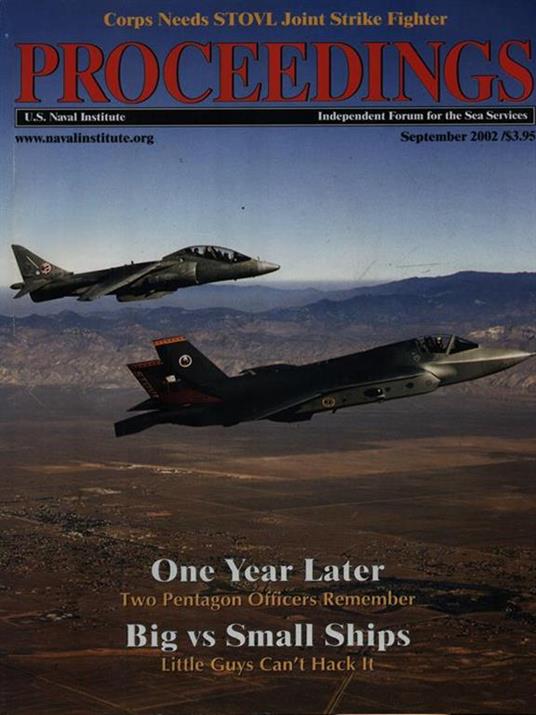 Proceedings september 2002 - copertina