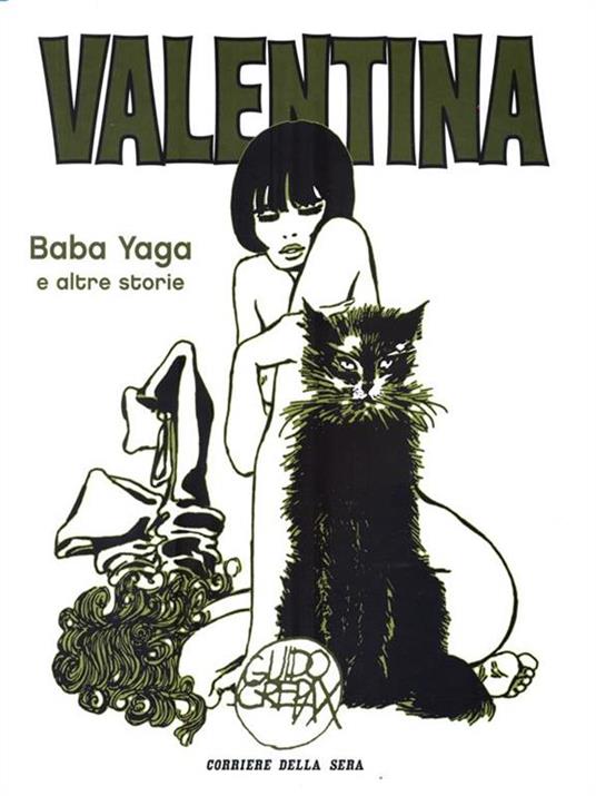 Valentina 4. Baba Yaga e altre storie - Guido Crepax - copertina