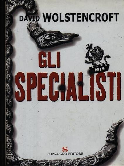 Gli specialisti - David Wolstencroft - copertina