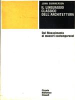 Il linguaggio classico dell'architettura